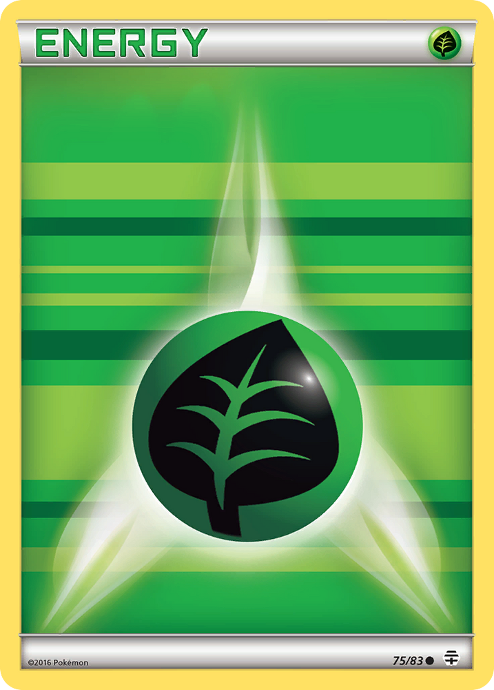 Pokemon | Grass Energy (75/83) [XY: Generations] | The Nerd Merchant
