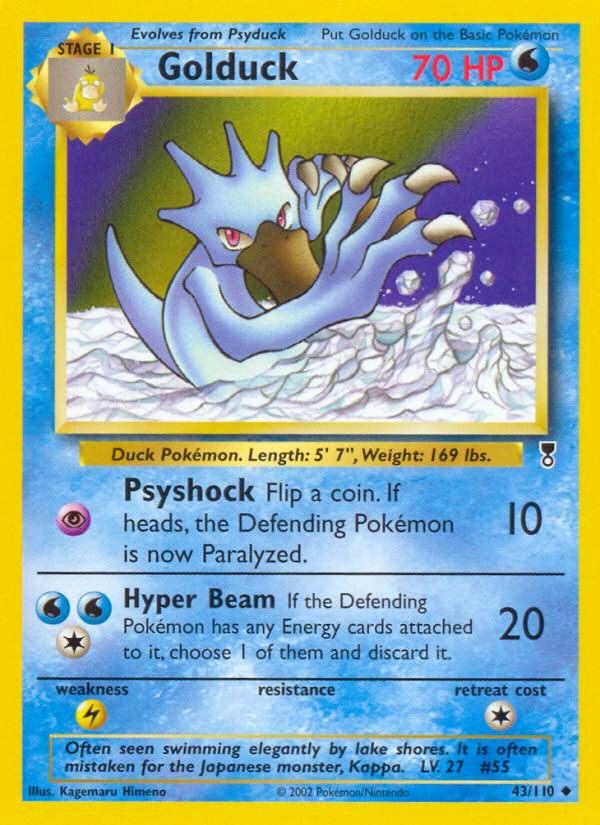 Pokemon | Golduck (43/110) [Legendary Collection] | The Nerd Merchant