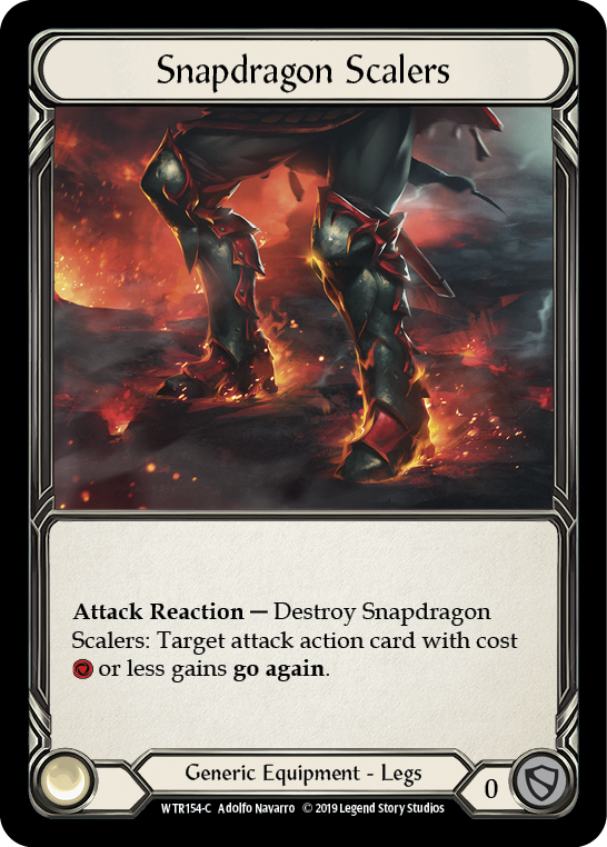 Flesh and Blood TCG | Snapdragon Scalers [WTR154-C] (Welcome to Rathe)  Alpha Print Normal | The Nerd Merchant