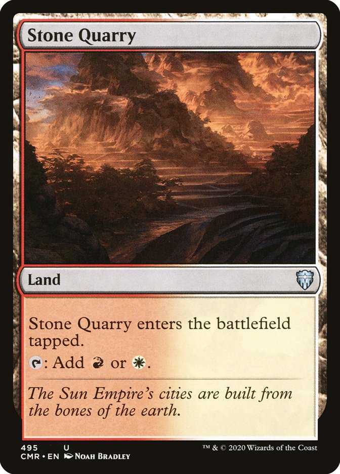 Magic | Stone Quarry [Commander Legends] | The Nerd Merchant