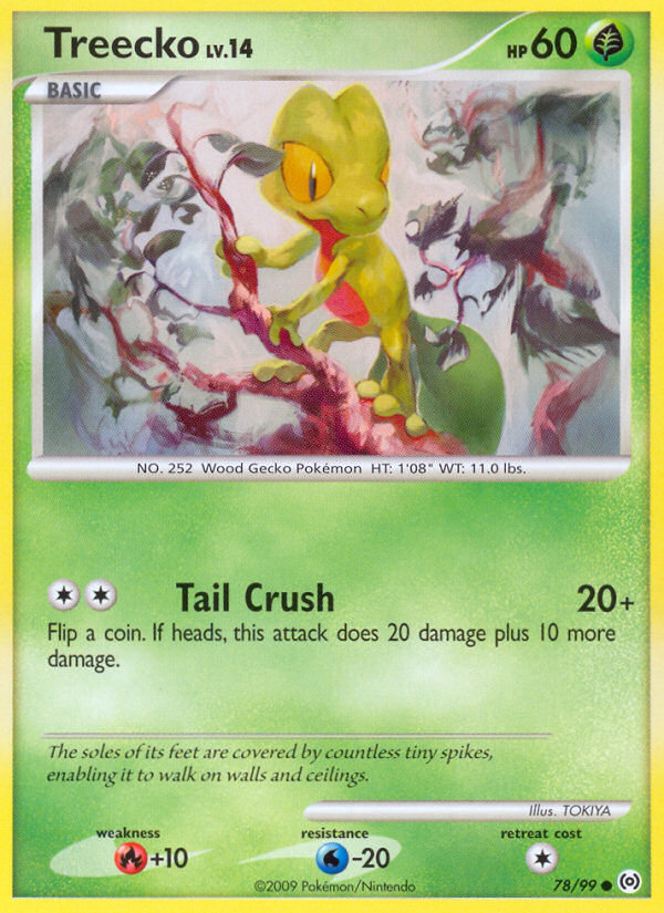 Pokemon | Treecko (78/99) [Platinum: Arceus] | The Nerd Merchant