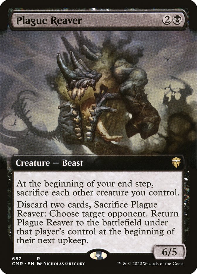 Magic | Plague Reaver (Extended Art) [Commander Legends] | The Nerd Merchant
