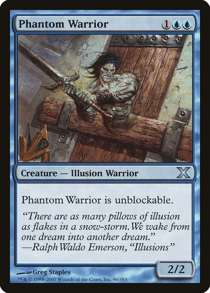 Magic | Phantom Warrior [Tenth Edition] | The Nerd Merchant