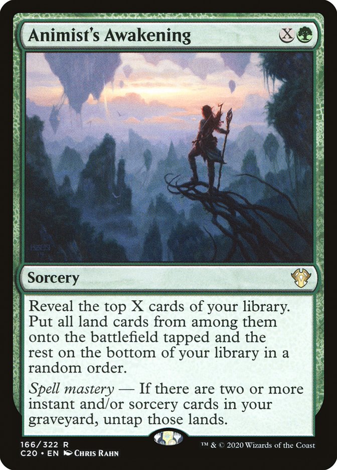 Magic | Animist's Awakening [Commander 2020] | The Nerd Merchant