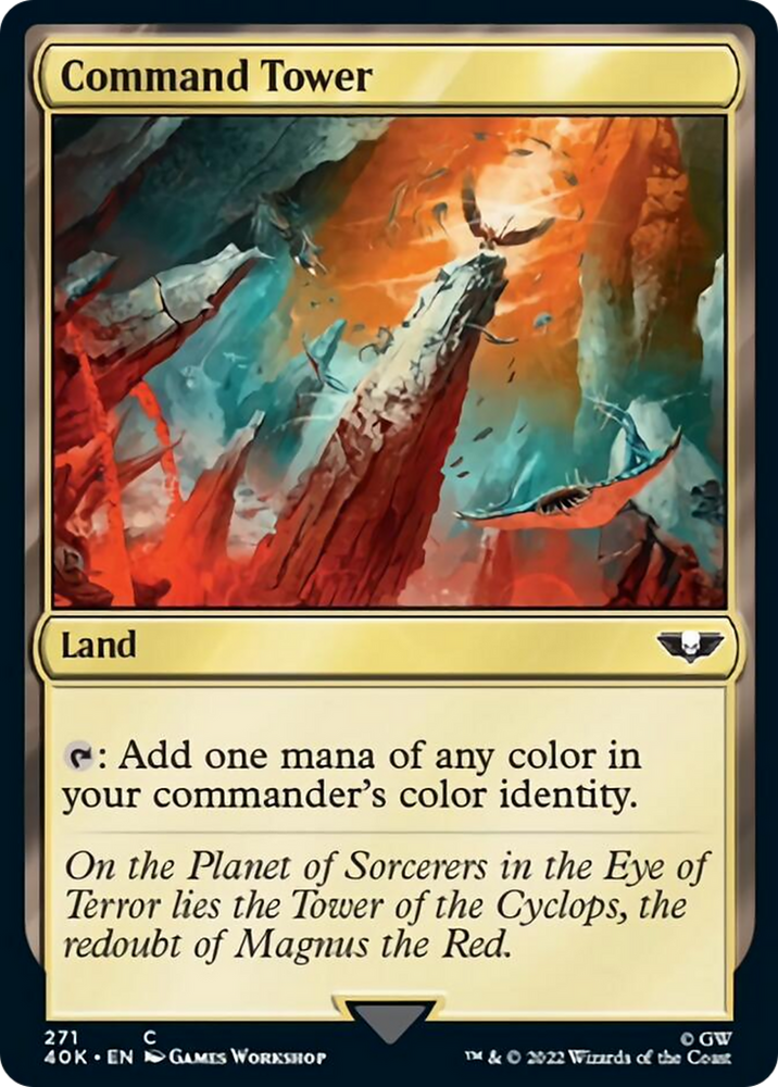 Magic | Command Tower (271) [Warhammer 40,000] | The Nerd Merchant