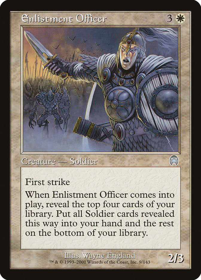 Magic | Enlistment Officer [Apocalypse] | The Nerd Merchant