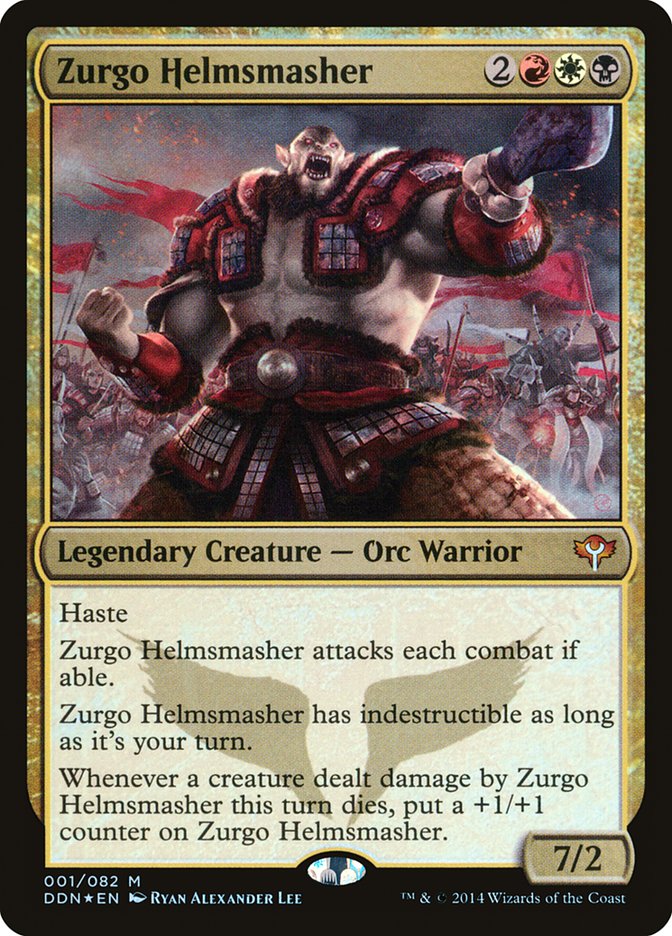 Zurgo Helmsmasher [Duel Decks: Speed vs. Cunning]