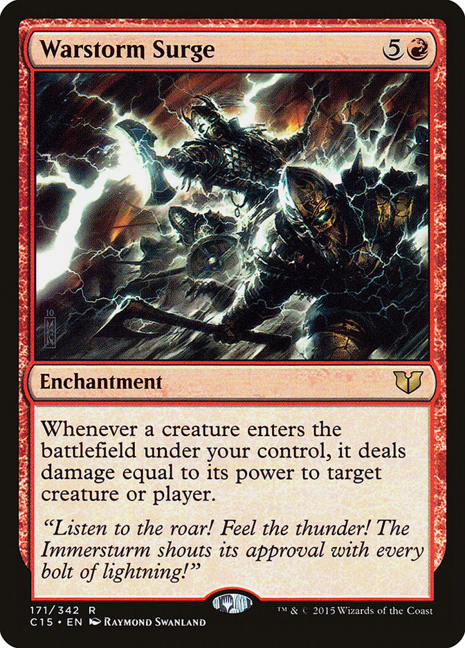Magic | Warstorm Surge [Commander 2015] | The Nerd Merchant