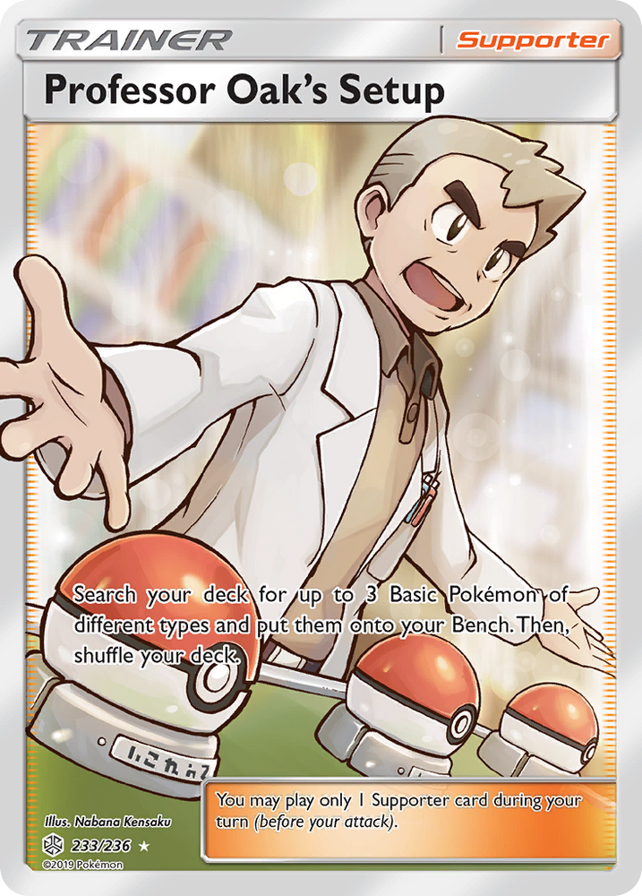 Pokemon| Professor Oak's Setup (233/236) [Sun & Moon: Cosmic Eclipse] | The Nerd Merchant