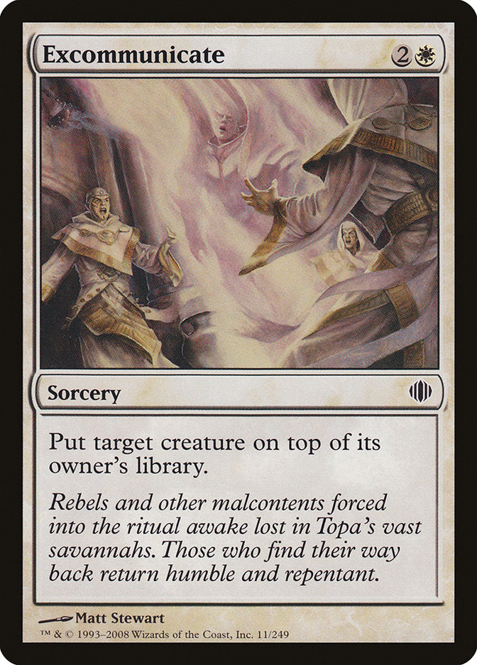 Magic | Excommunicate [Shards of Alara] | The Nerd Merchant