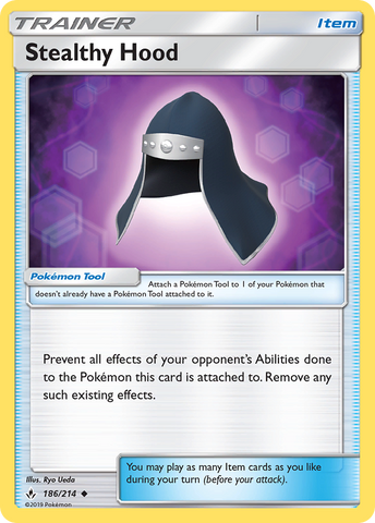 Pokemon | Stealthy Hood (186/214) [Sun & Moon: Unbroken Bonds] | The Nerd Merchant