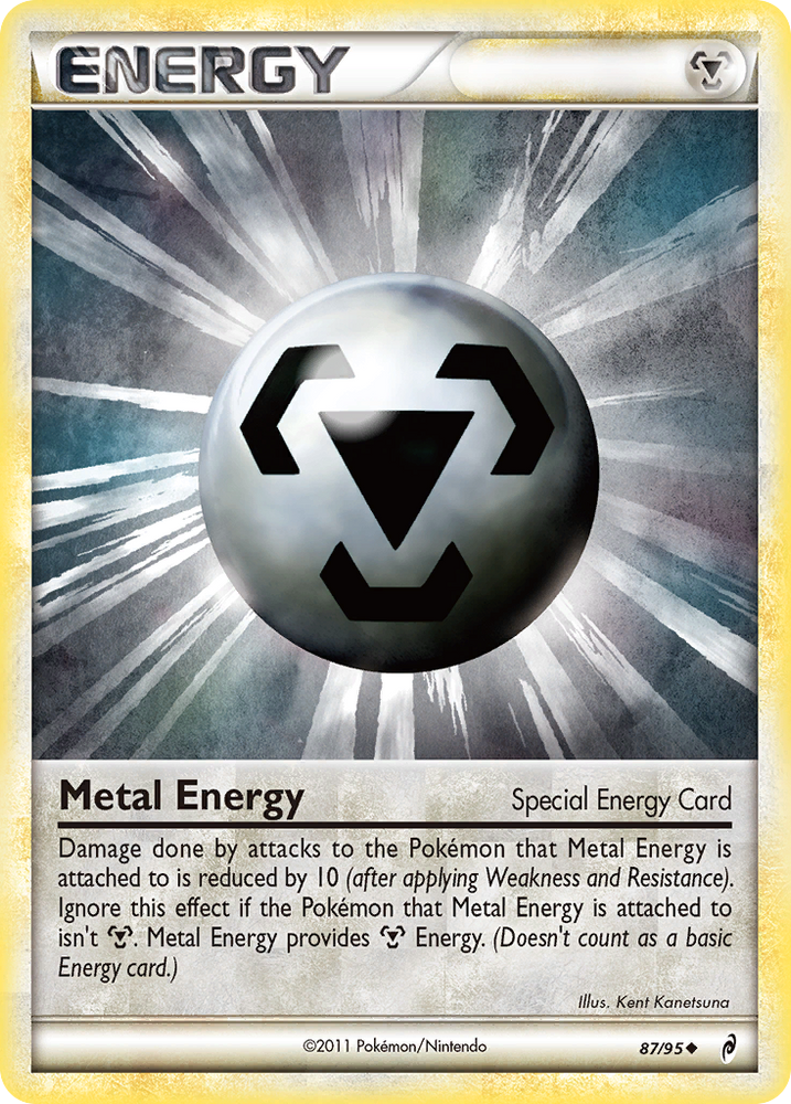 Pokemon | Metal Energy (87/95) [HeartGold & SoulSilver: Call of Legends] | The Nerd Merchant