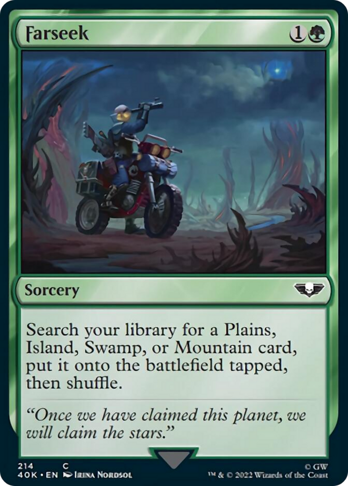 Magic | Farseek (Surge Foil) [Warhammer 40,000] | The Nerd Merchant