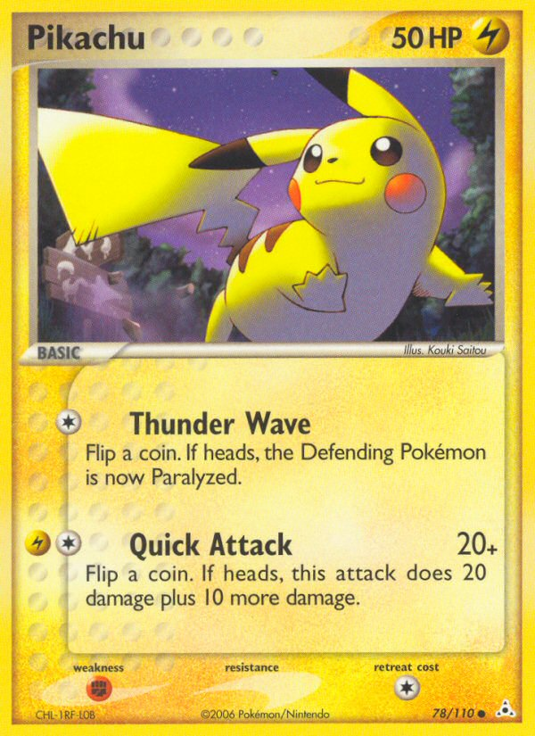 Pokemon | Pikachu (78/110) [EX: Holon Phantoms] | The Nerd Merchant