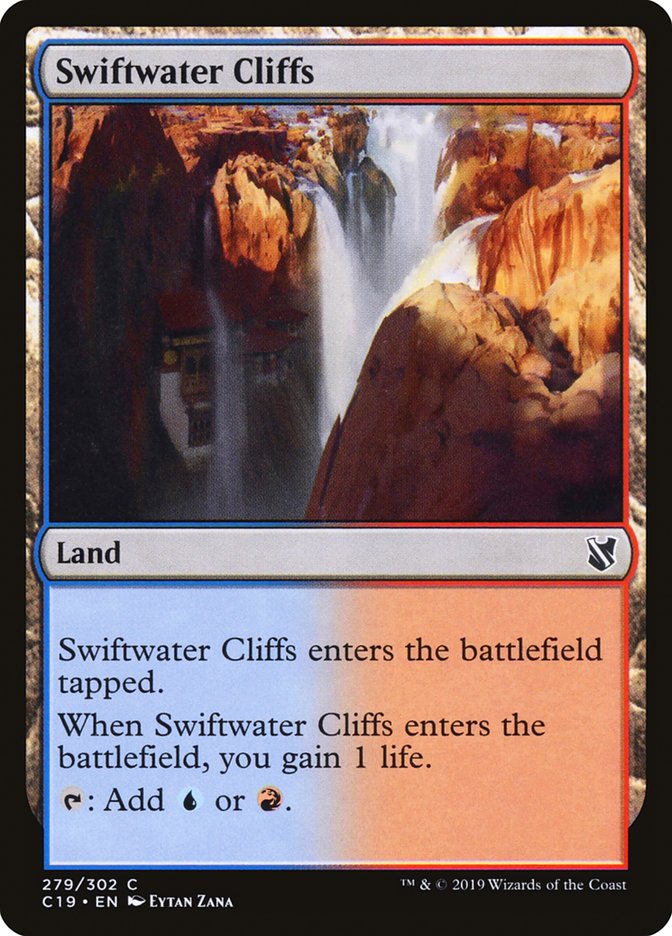 Magic | Swiftwater Cliffs [Commander 2019] | The Nerd Merchant