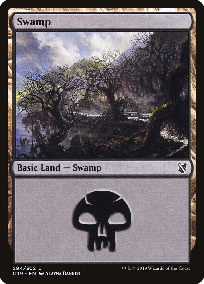 Magic | Swamp (294) [Commander 2019] | The Nerd Merchant