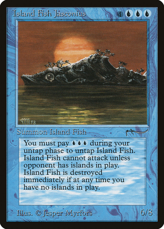 Magic | Island Fish Jasconius [Arabian Nights] | The Nerd Merchant