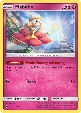 Pokemon | Flabebe (83/131) [Sun & Moon: Forbidden Light] | The Nerd Merchant