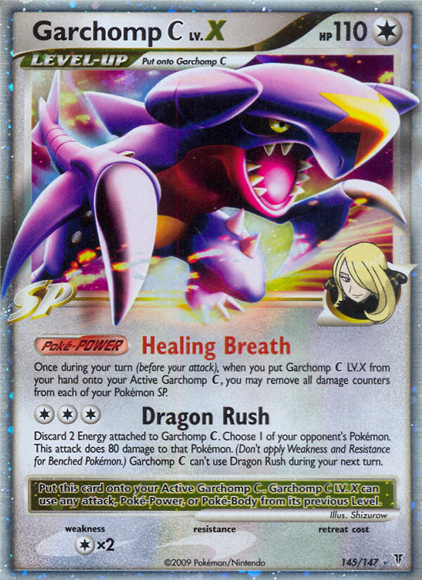 Pokemon | Garchomp C LV.X (145/147) [Platinum: Supreme Victors] | The Nerd Merchant