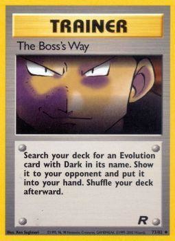 Pokemon | The Boss's Way (73/82) [Team Rocket Unlimited] | The Nerd Merchant