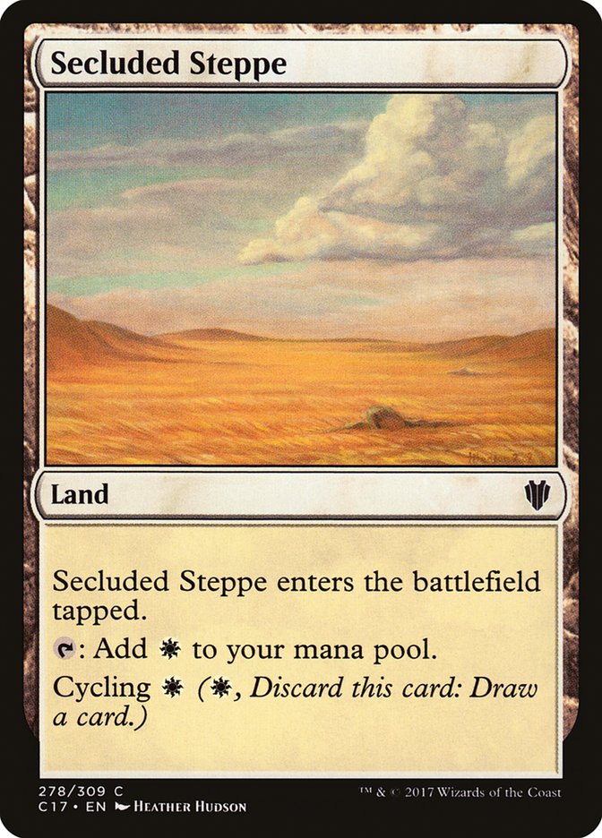 Magic | Secluded Steppe [Commander 2017] | The Nerd Merchant