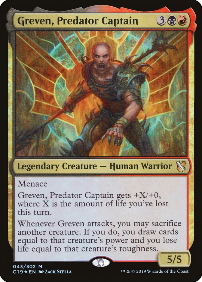 Magic | Greven, Predator Captain [Commander 2019] | The Nerd Merchant