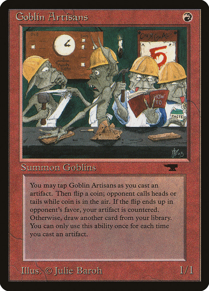 Magic | Goblin Artisans [Antiquities] | The Nerd Merchant