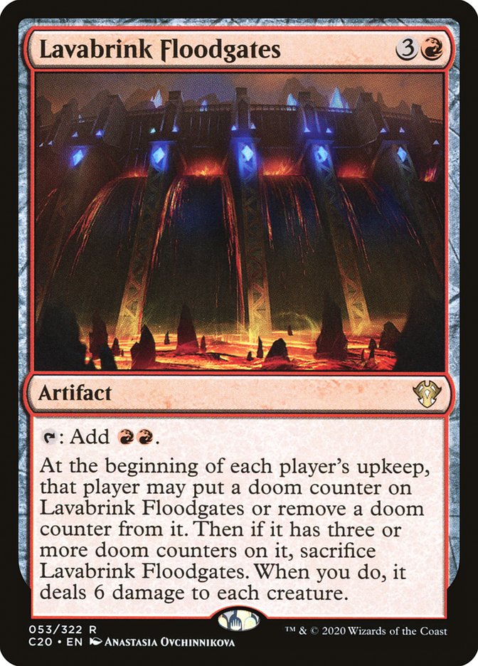 Magic | Lavabrink Floodgates [Commander 2020] | The Nerd Merchant