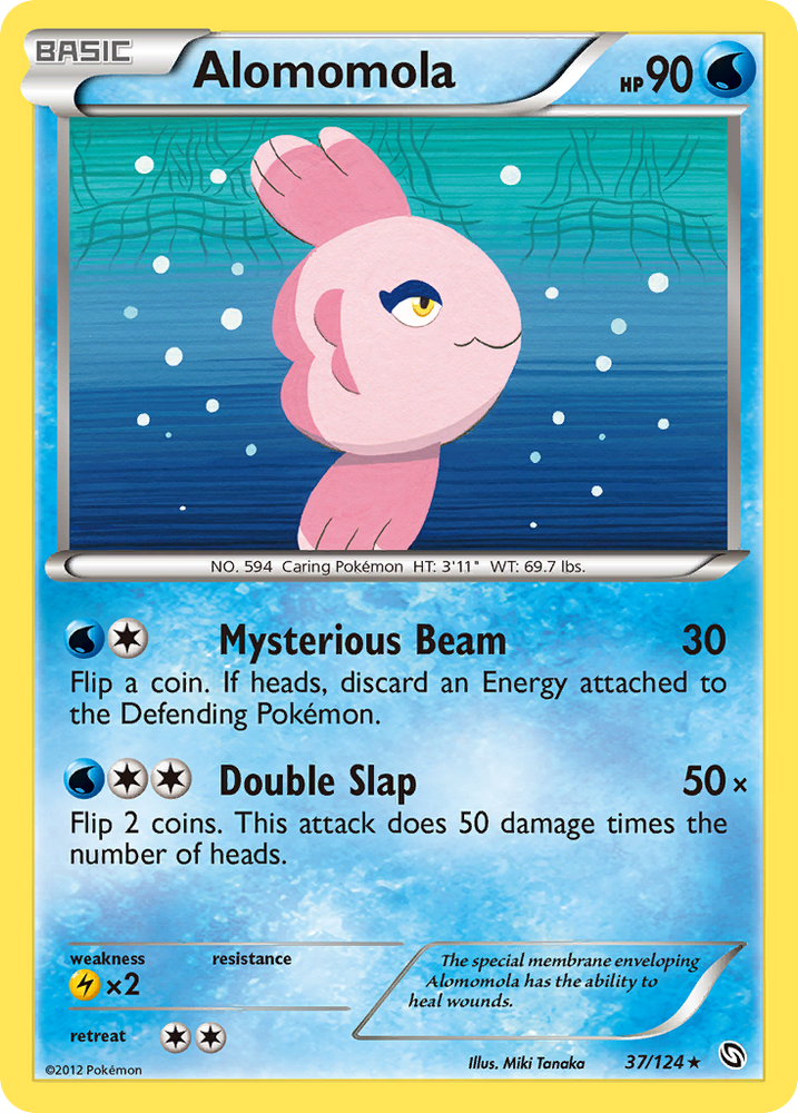 Pokemon | Alomomola (37/124) [Black & White: Dragons Exalted] | The Nerd Merchant