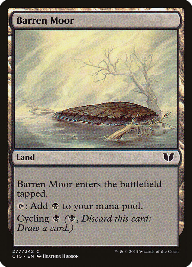 Magic | Barren Moor [Commander 2015] | The Nerd Merchant