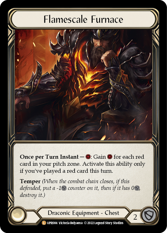 Flesh and Blood TCG | Flamescale Furnace [UPR084] (Uprising)  Cold Foil | The Nerd Merchant