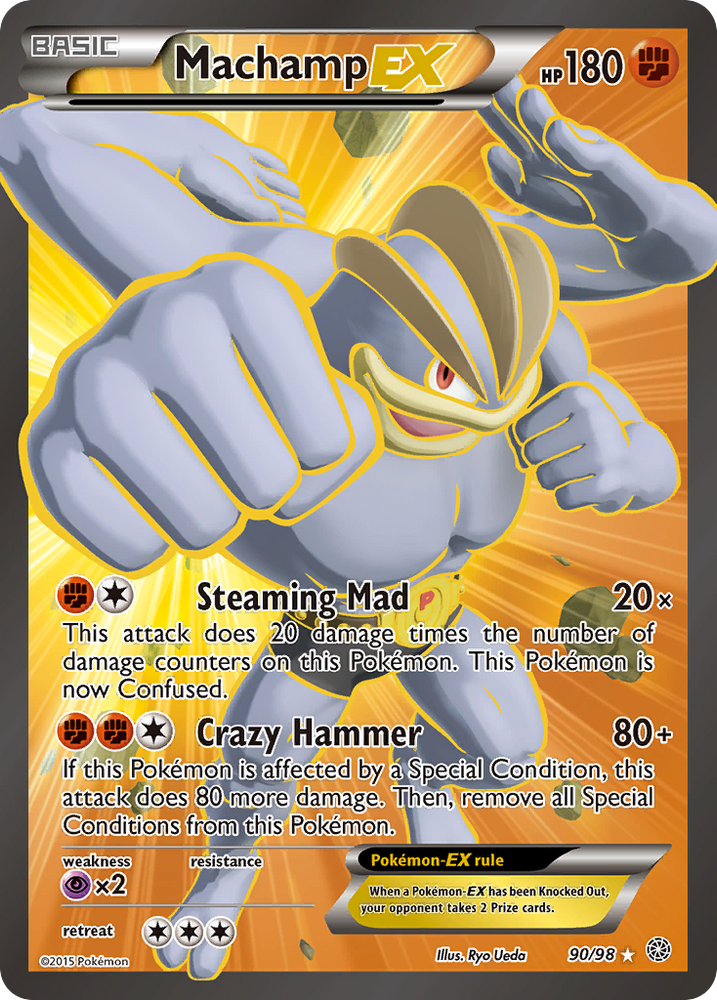 Pokemon | Machamp EX (90/98) [XY: Ancient Origins] | The Nerd Merchant