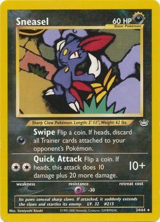 Pokemon | Sneasel (24/64) [Neo Revelation Unlimited] | The Nerd Merchant