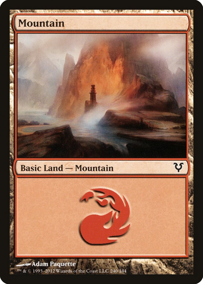 Magic | Mountain (240) [Avacyn Restored] | The Nerd Merchant