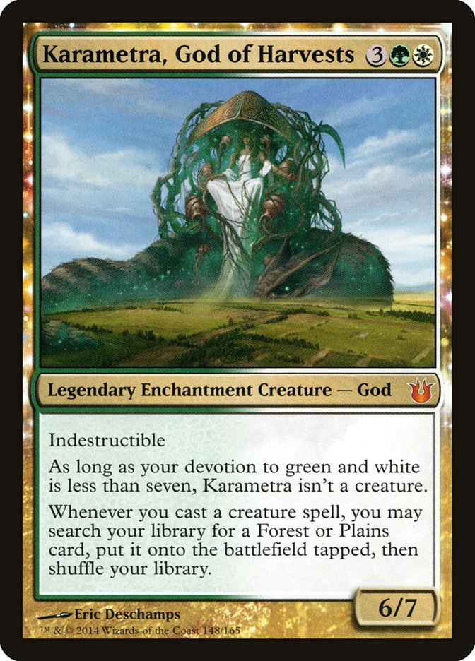 Magic | Karametra, God of Harvests [Born of the Gods] | The Nerd Merchant