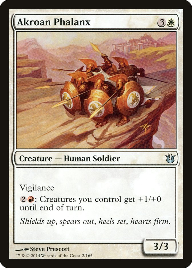 Magic | Akroan Phalanx [Born of the Gods] | The Nerd Merchant