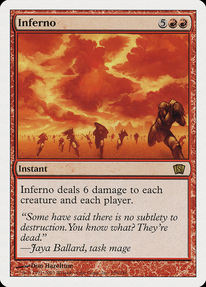 Magic | Inferno [Eighth Edition] | The Nerd Merchant