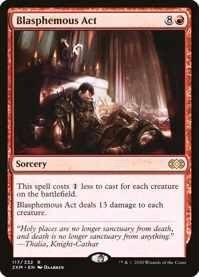 Magic | Blasphemous Act [Double Masters] | The Nerd Merchant