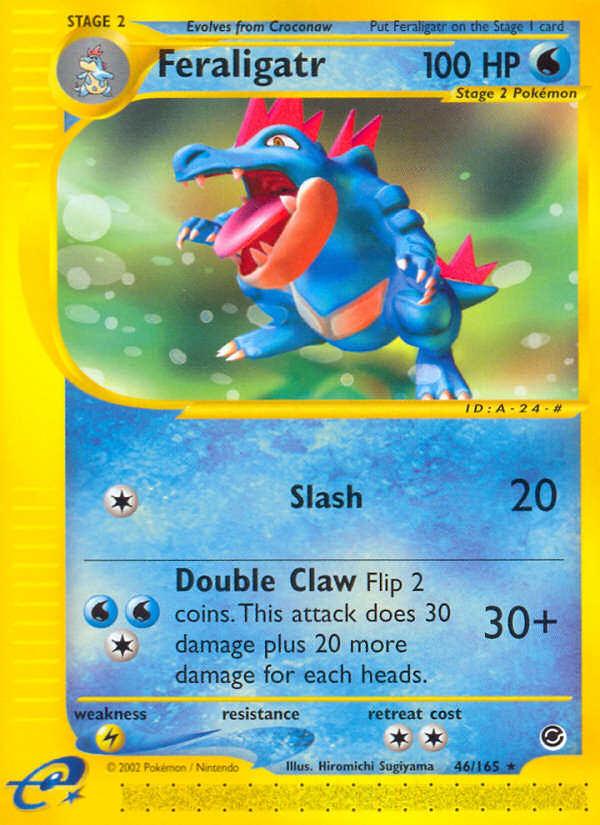 Pokemon | Feraligatr (46/165) [Expedition: Base Set] | The Nerd Merchant