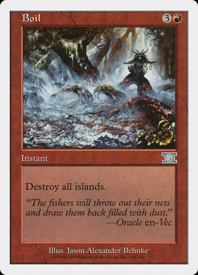 Magic | Boil [Classic Sixth Edition] | The Nerd Merchant