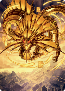 Magic | Ao, the Dawn Sky 2 Art Card [Kamigawa: Neon Dynasty Art Series] | The Nerd Merchant