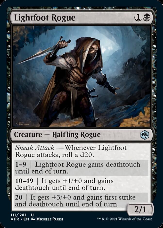 Magic | Lightfoot Rogue [Dungeons & Dragons: Adventures in the Forgotten Realms] | The Nerd Merchant