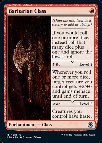 Magic | Barbarian Class [Dungeons & Dragons: Adventures in the Forgotten Realms] | The Nerd Merchant