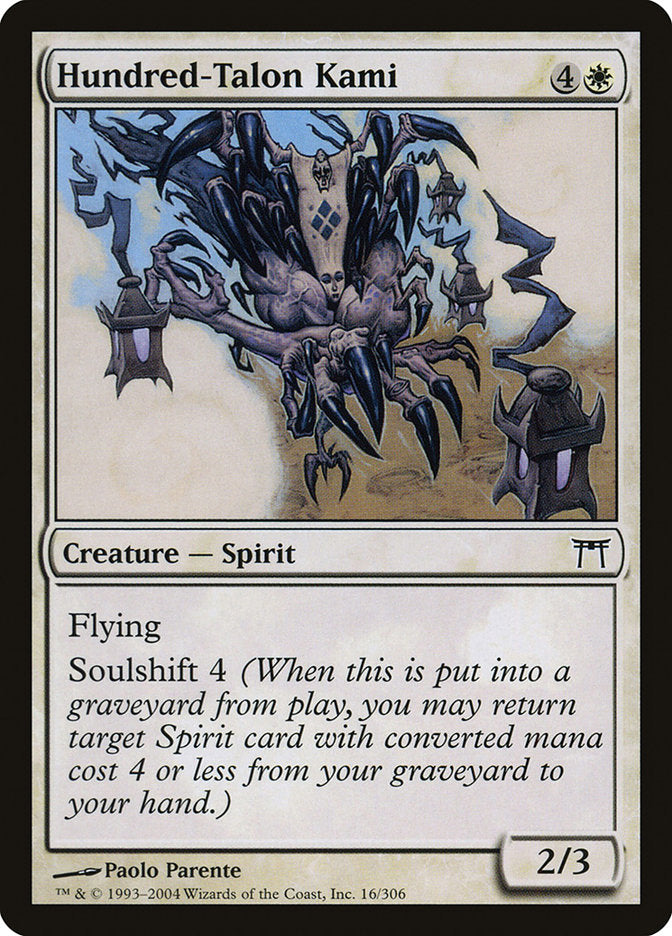 Magic | Hundred-Talon Kami [Champions of Kamigawa] | The Nerd Merchant