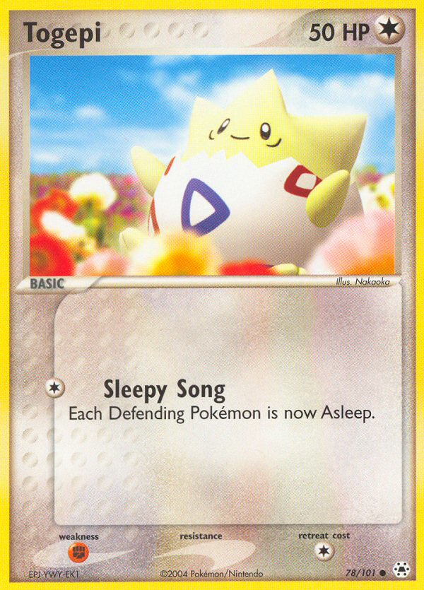 Pokemon | Togepi (78/101) [EX: Hidden Legends] | The Nerd Merchant