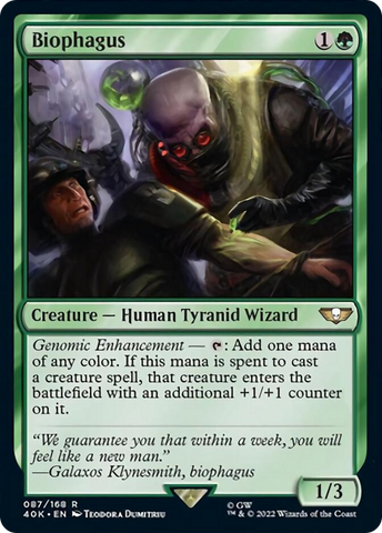 Magic | Biophagus (Surge Foil) [Warhammer 40,000] | The Nerd Merchant