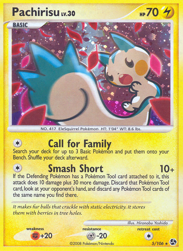 Pokemon | Pachirisu (5/106) [Diamond & Pearl: Great Encounters] | The Nerd Merchant