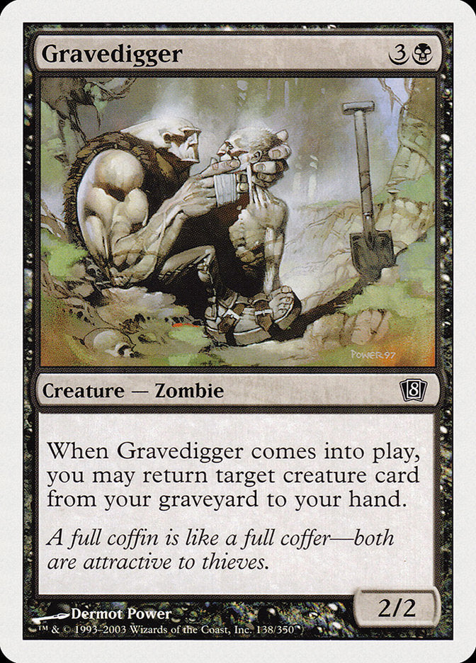 Magic | Gravedigger [Eighth Edition] | The Nerd Merchant