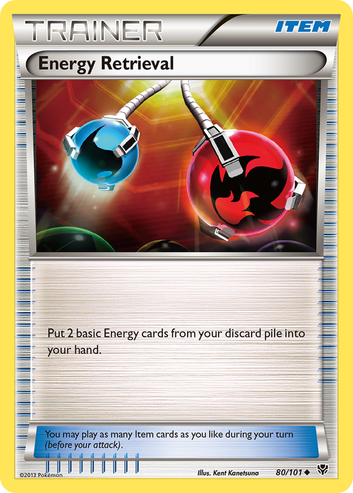 Pokemon | Energy Retrieval (80/101) [Black & White: Plasma Blast] | The Nerd Merchant