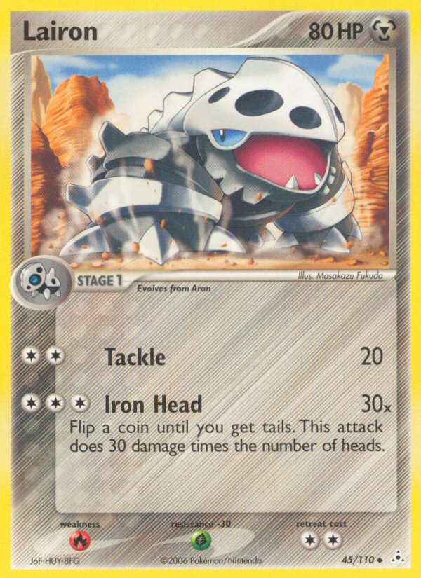 Pokemon | Lairon (45/110) [EX: Holon Phantoms] | The Nerd Merchant
